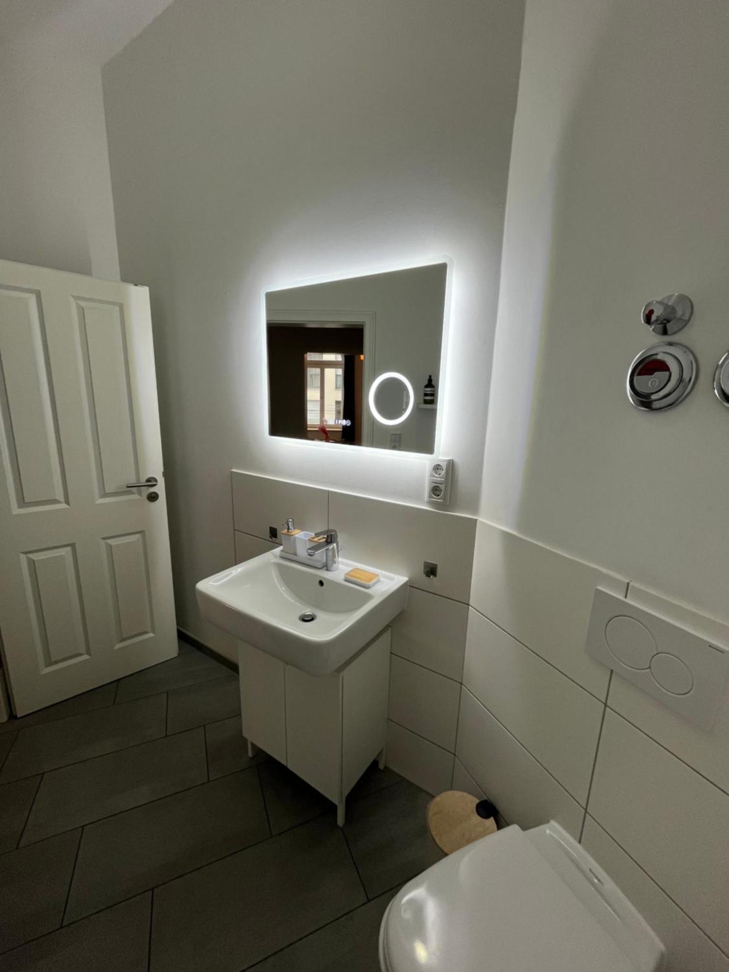 Apartments An Der Arena ไลป์ซิก ภายนอก รูปภาพ