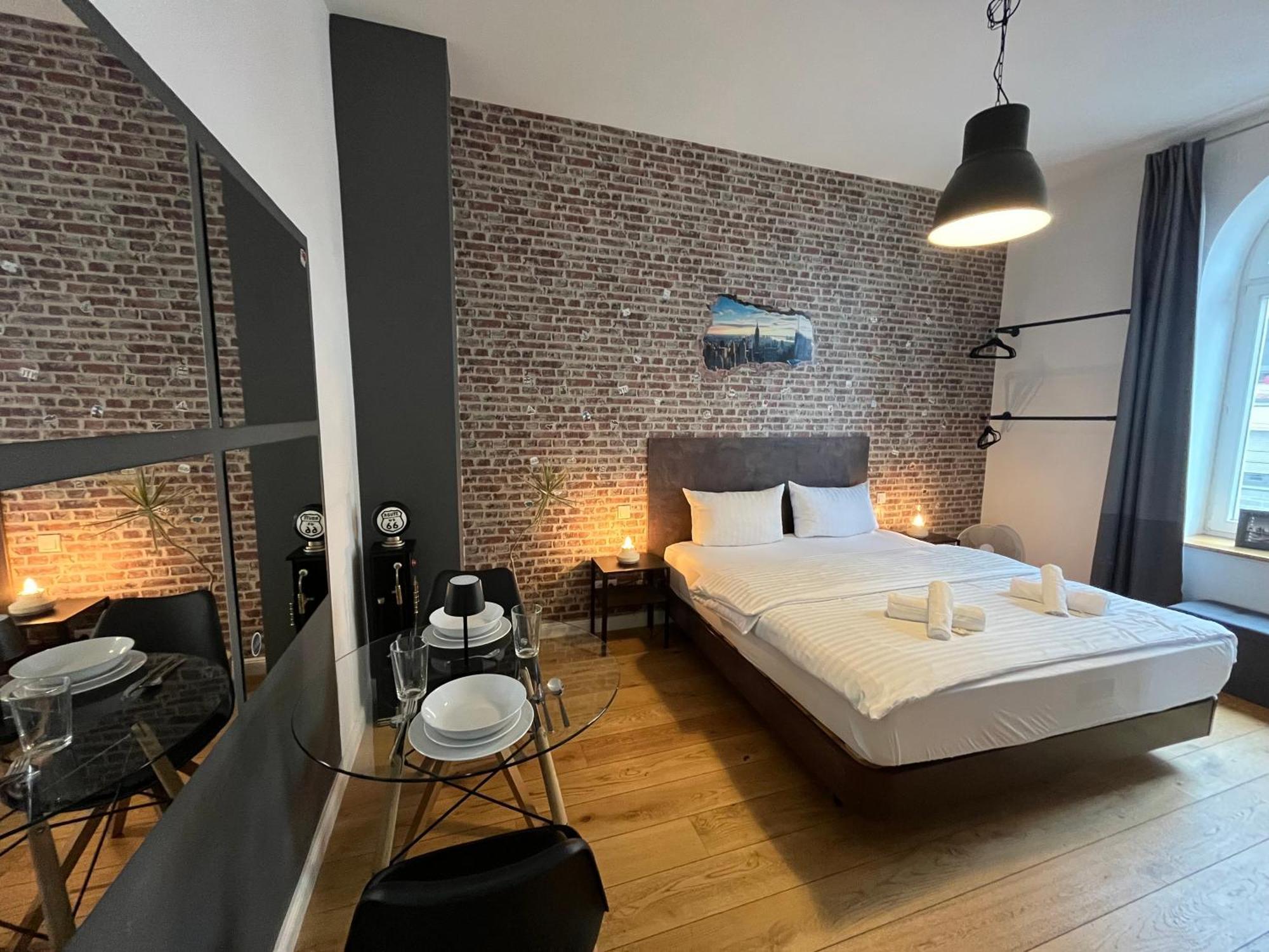 Apartments An Der Arena ไลป์ซิก ภายนอก รูปภาพ