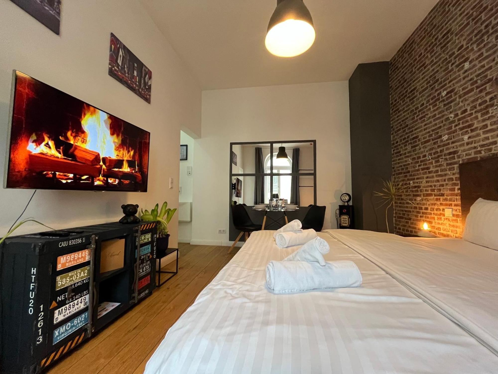 Apartments An Der Arena ไลป์ซิก ภายนอก รูปภาพ