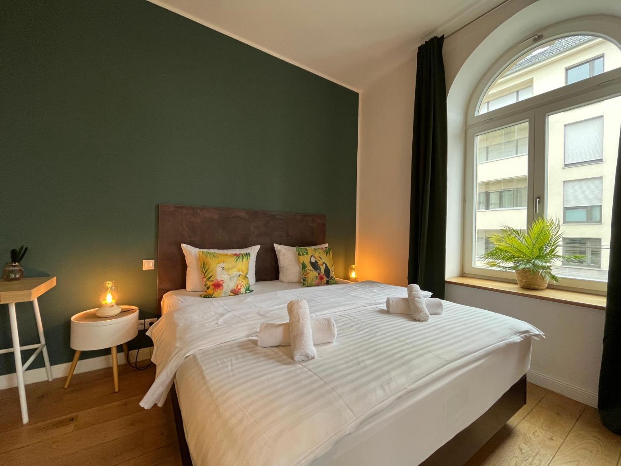 Apartments An Der Arena ไลป์ซิก ภายนอก รูปภาพ